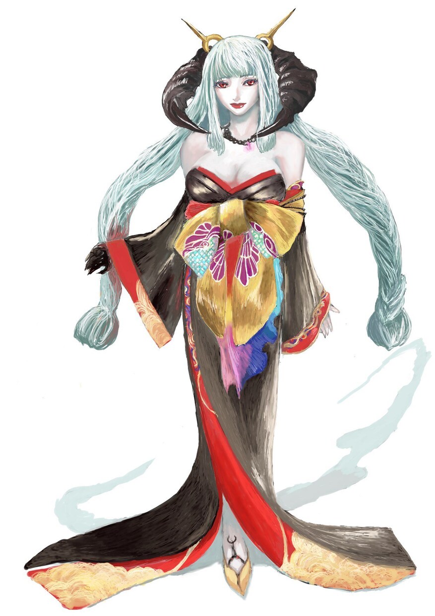 オリジナル厚塗りタッチのイラストをお描き致します ☆先着２名様特別料金☆イラストをお描き致します。(背景なし） イメージ2