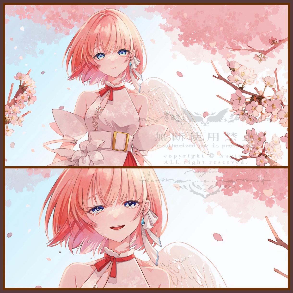 アナログタッチで透明感の溢れる絵を描きます 水彩風の質感を活かした、見応えのある一枚に仕上げます。 イメージ3