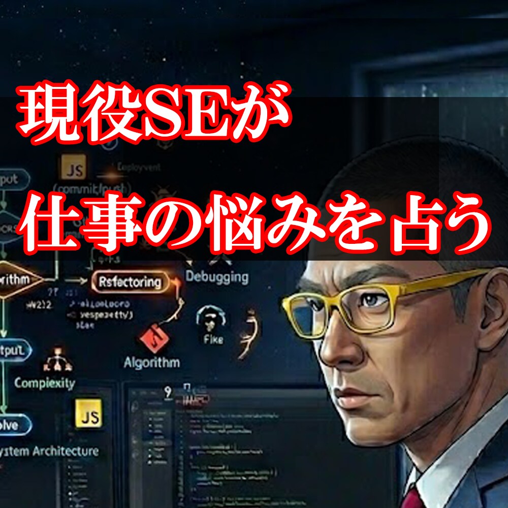 現役SEがタロットで仕事の悩みを見える化します タロットの結果をロジカルに整理いたします イメージ1