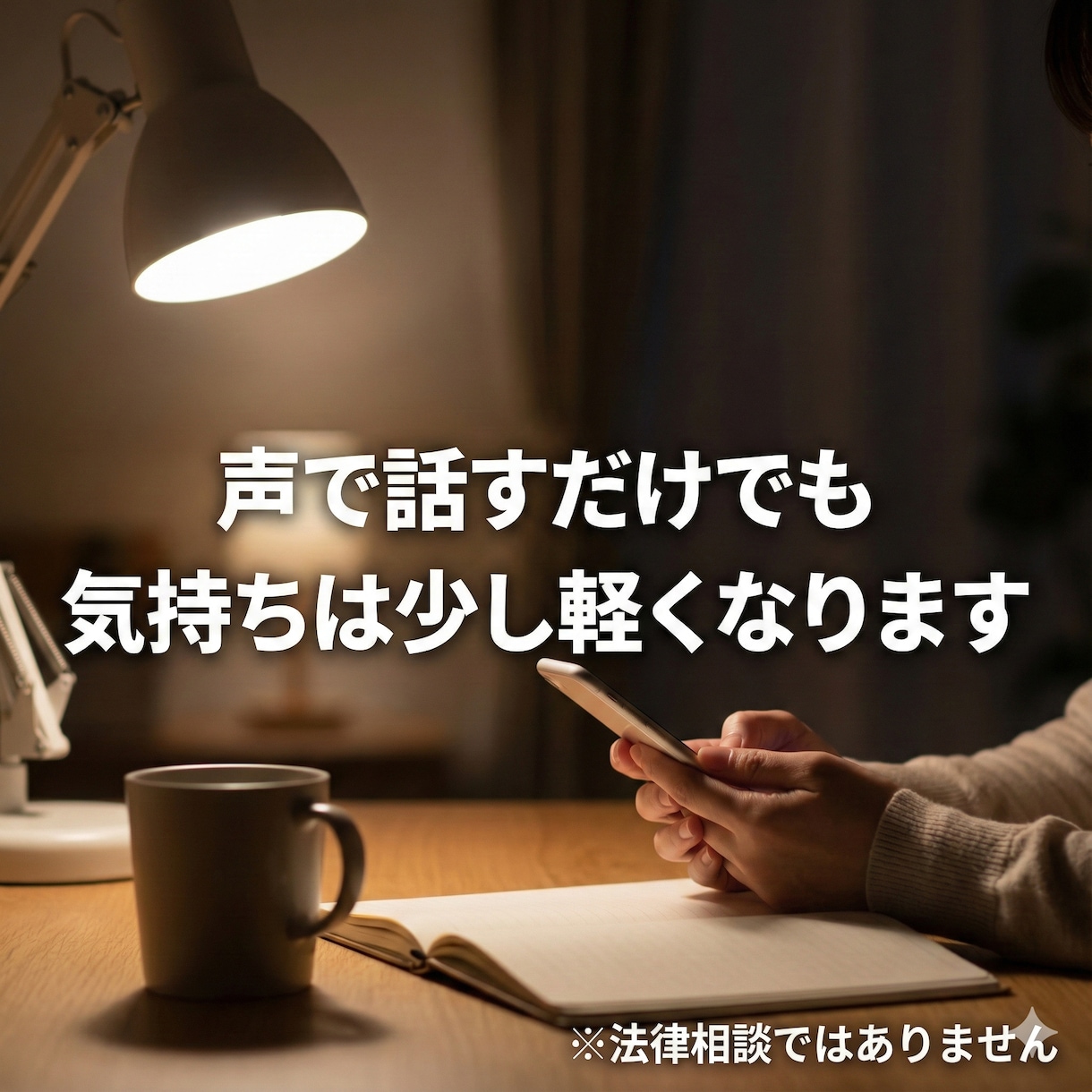 借金や自己破産の悩みを、経験者と電話で整理します 法律相談ではありません。経験者として、静かにお話を聞きます イメージ2