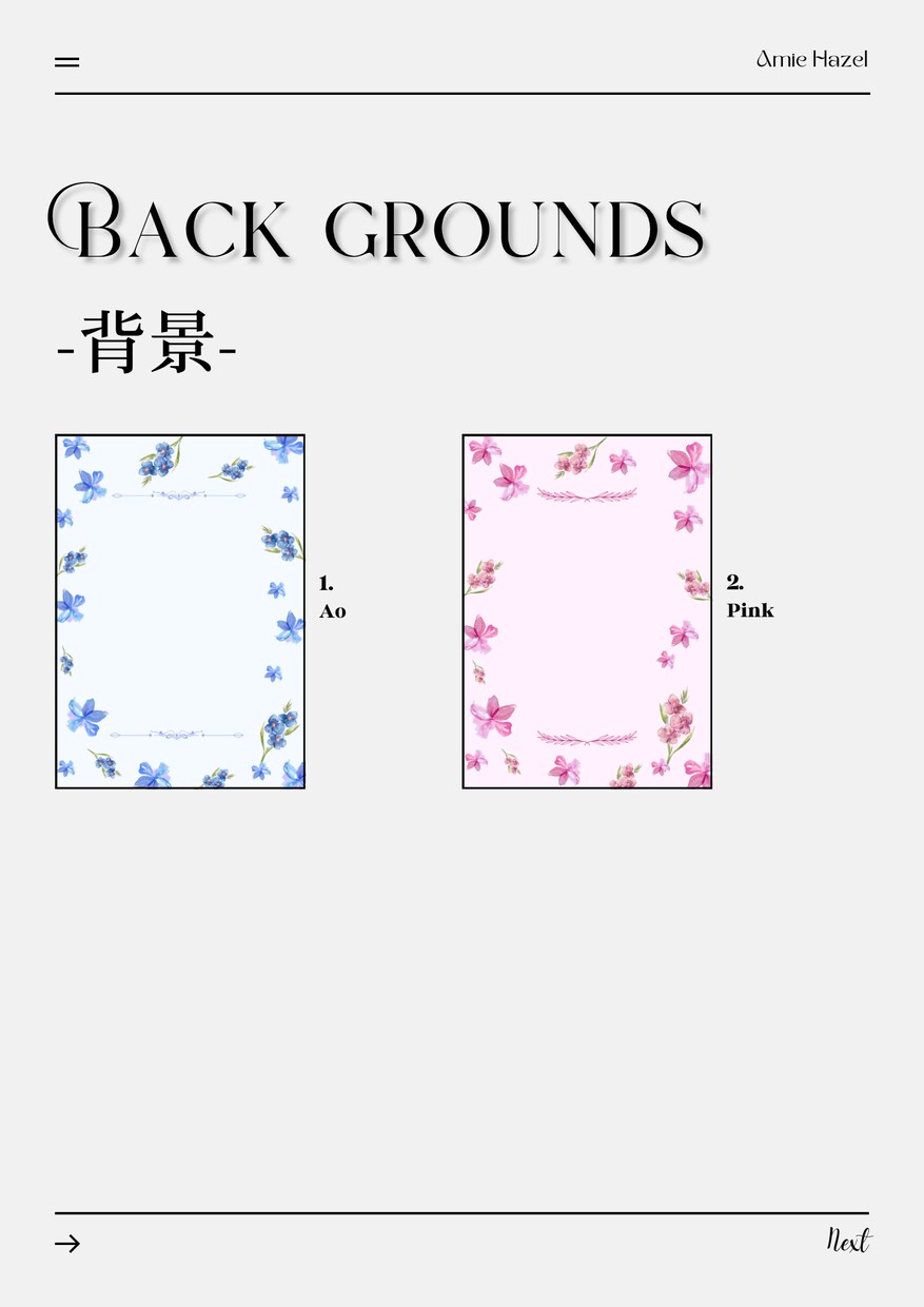 命名書~オーダーメイドで制作します Hana -Name poster- イメージ4