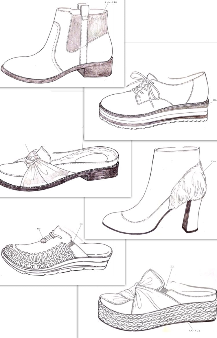 靴の絵型を描きます 仕様書、クライアント様向けの提案に イメージ1