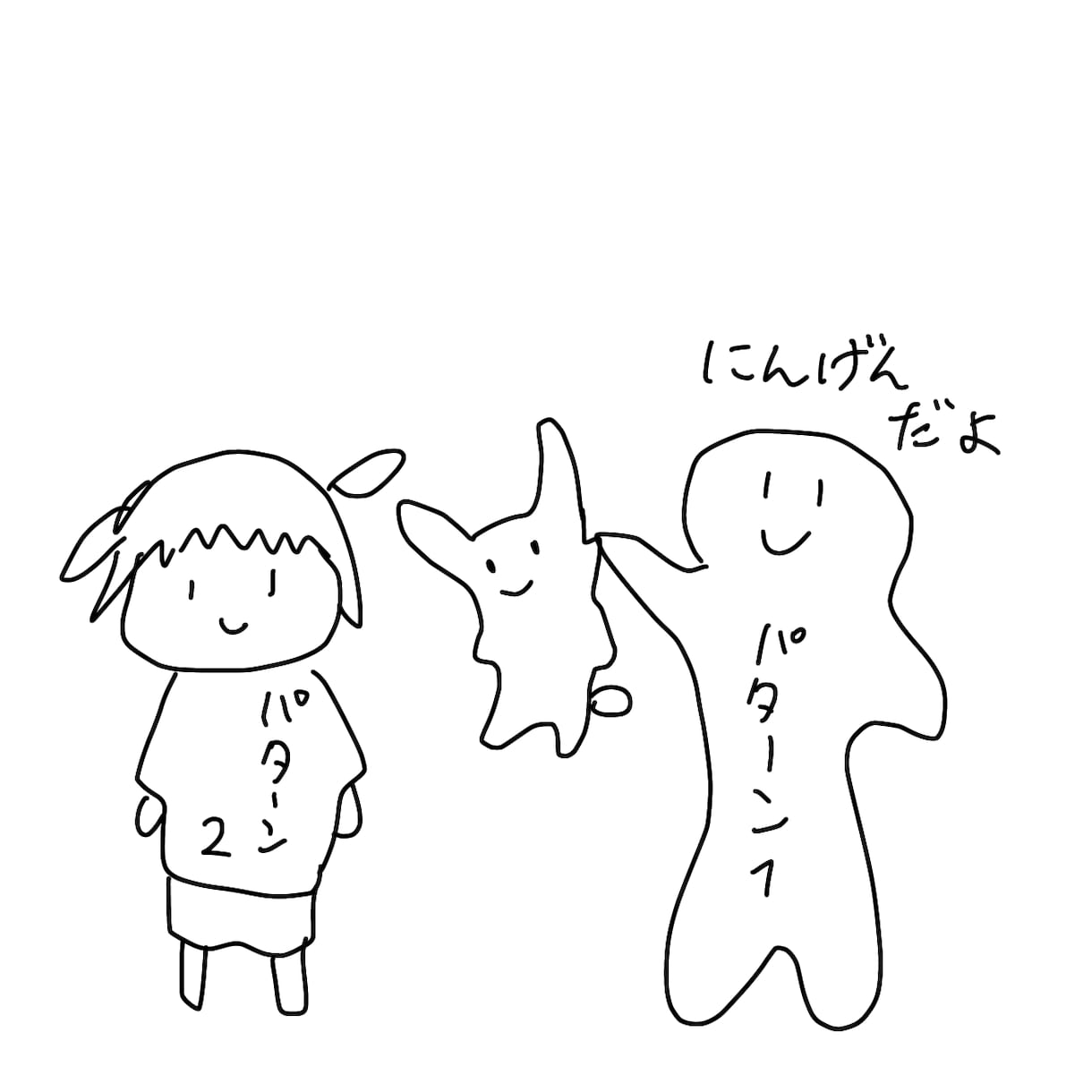 商用OK！ゆるへたイラストなんでも描きます どんなシチュエーションどんな用途でも物、人、動物なんでもOK イメージ3