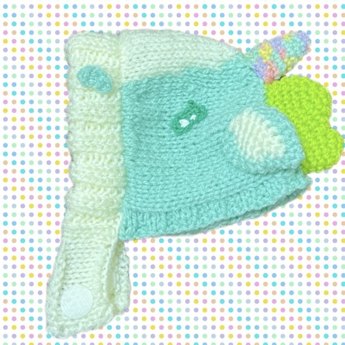 ペット(わんこ・にゃんこ)用のニット帽作ります かわいいペットにプチコスプレさせれちゃうニット帽。 イメージ4