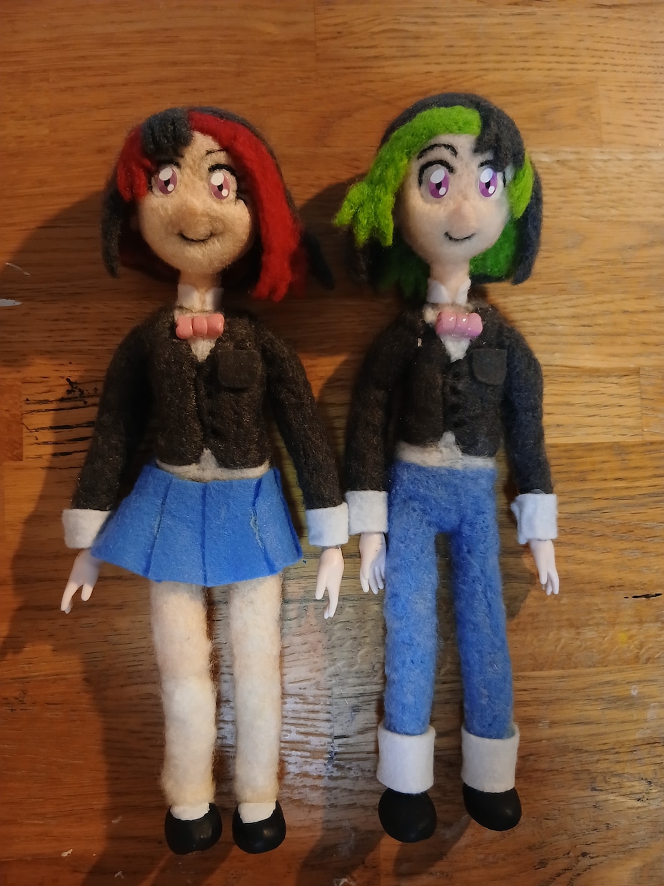 羊毛フェルトで作ります かわいい羊毛フェルトを作るのが大好きです！ イメージ2