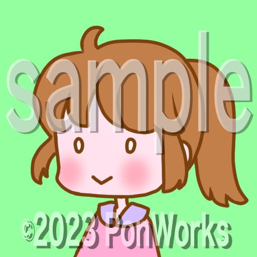 SNS用アイコン/背景イラストを提供します カスタマイズ可能なあなただけのSNSアイコン作成✩.*˚ イメージ4
