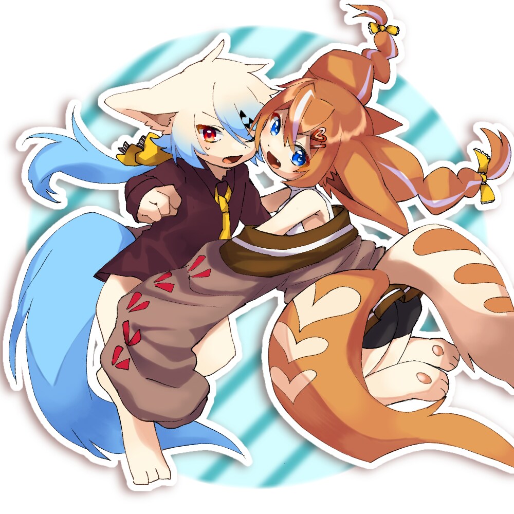 VTuber活動に使えるイラスト等描きます シンプルだけど素敵なイラストが欲しい貴方へ！ イメージ5