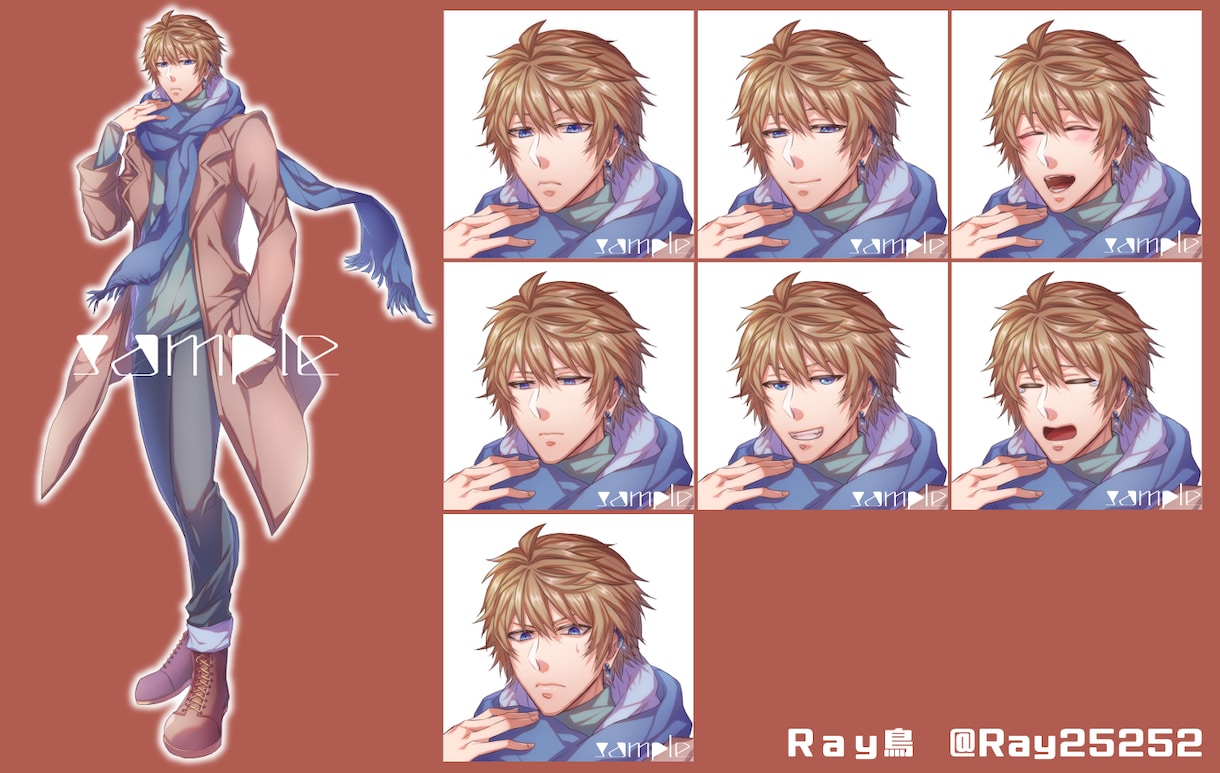 キャラクターイラスト・立ち絵作成いたします TRPGやゲームに使用できるイラストを短納期でお届けします！ イメージ3