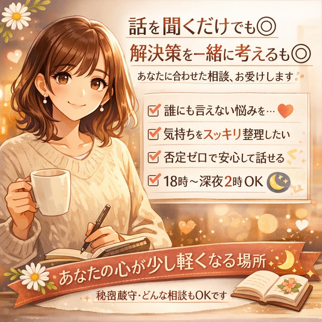 わたしがあなたの味方になります 助けてって言えない人ほど、心の中でずっと頑張っていますよね イメージ1