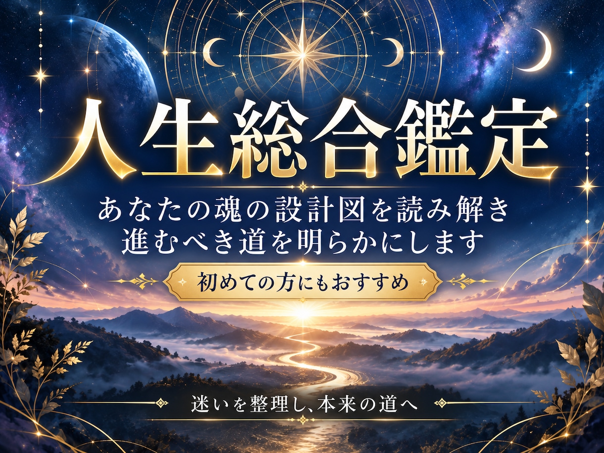 霊視鑑定で人生の滞りを見つけ、流れを変えます 恋愛・仕事・金運・健康・人間関係｜ジャンルを問わず視ます イメージ1