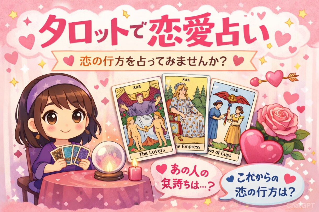 あなたの恋愛占います 気になるお相手との関係を占ってみませんか？ イメージ1