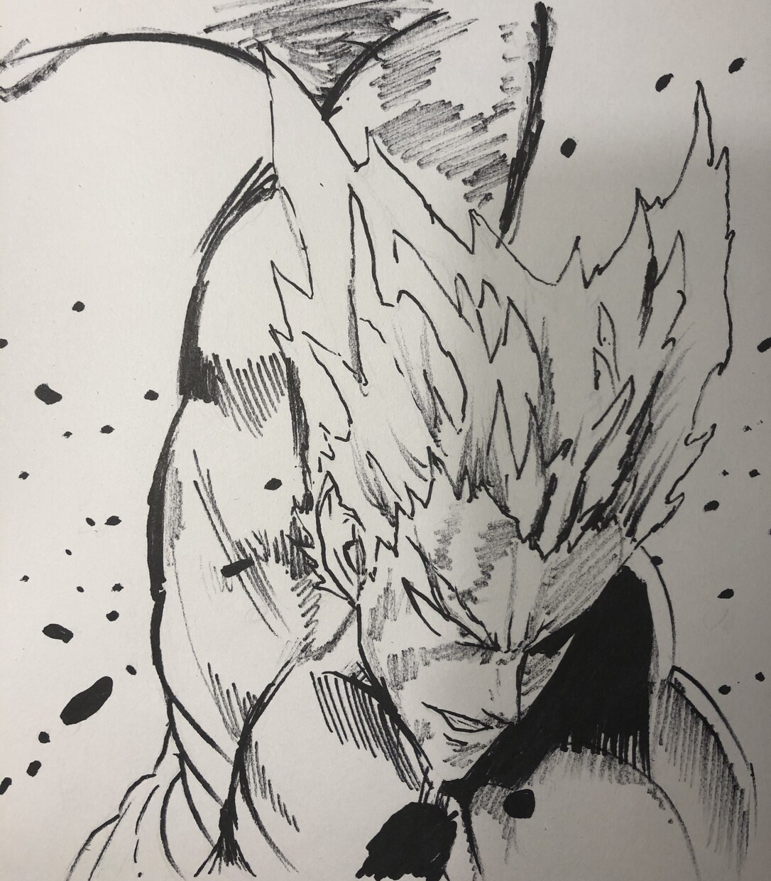 マッキーペンアートを描いてます 水墨画の様なイラストをマッキーペンで描いております。 イメージ4
