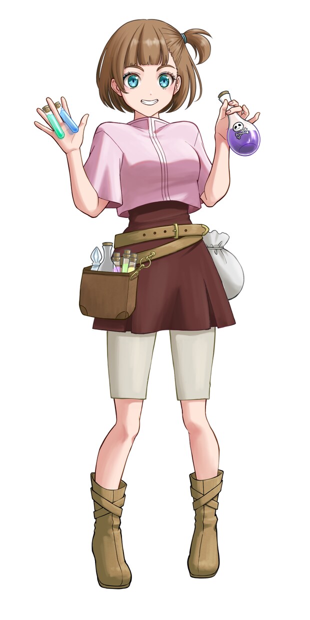 TRPG・IRIAMなどの立ち絵をお描きします 男性、女性、動物キャラに対応します イメージ3