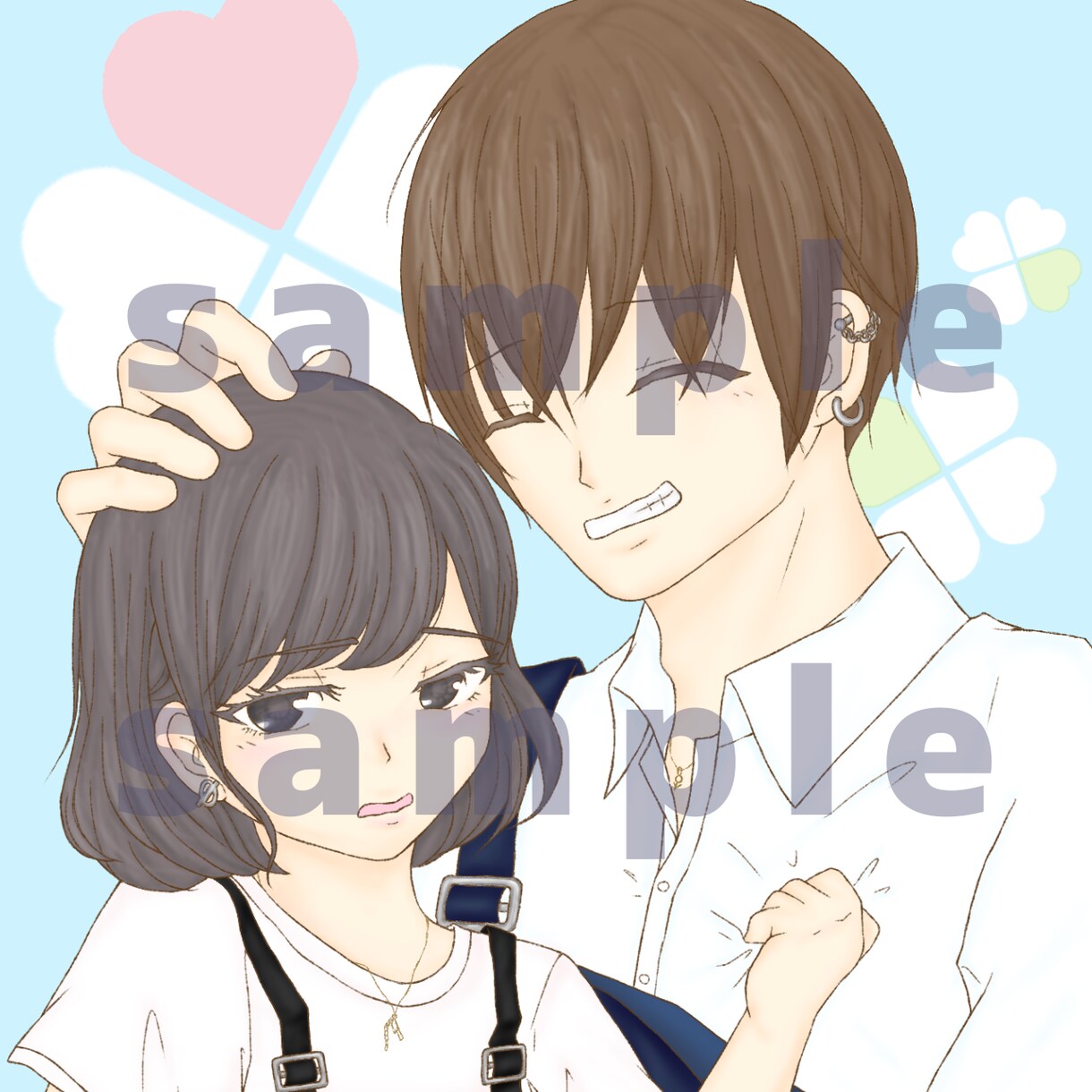 優しい色合いのイラスト描きます 元デザイナーによるTwitterや配信等で使えるアイコン制作 イメージ2