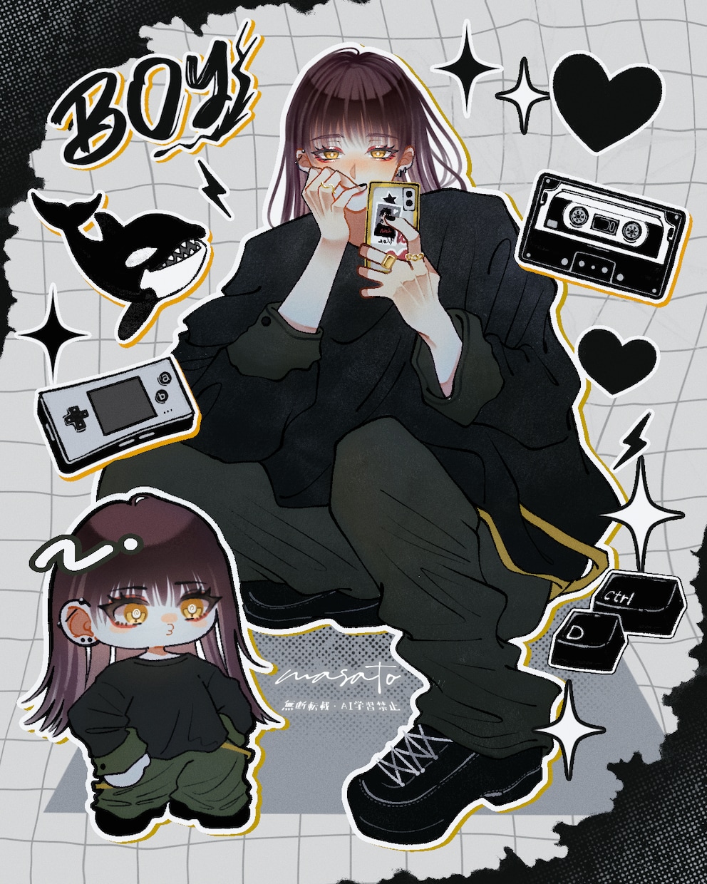オシャレ＆かわいいファッションイラストを描きます 貴方のかわいいをもっと可愛く！ イメージ10