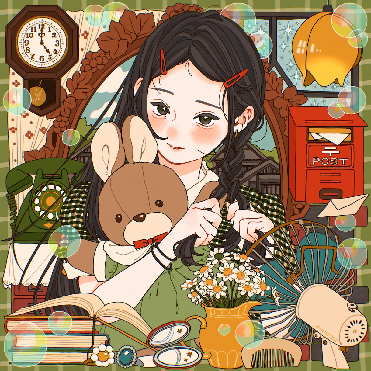 あなたの好きを詰め込んだ魅力的なイラスト描きます 男性、女性、キャラ、動物、植物、インテリアなど色々描きます イメージ10