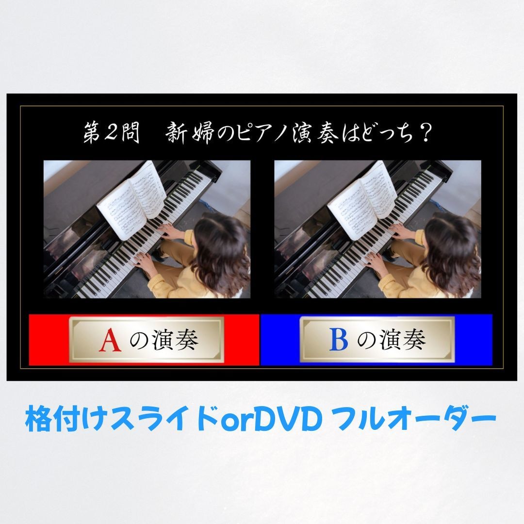 披露宴や企業イベントに！格付けクイズ作成します テンプレートもあります！メッセージください！ イメージ1