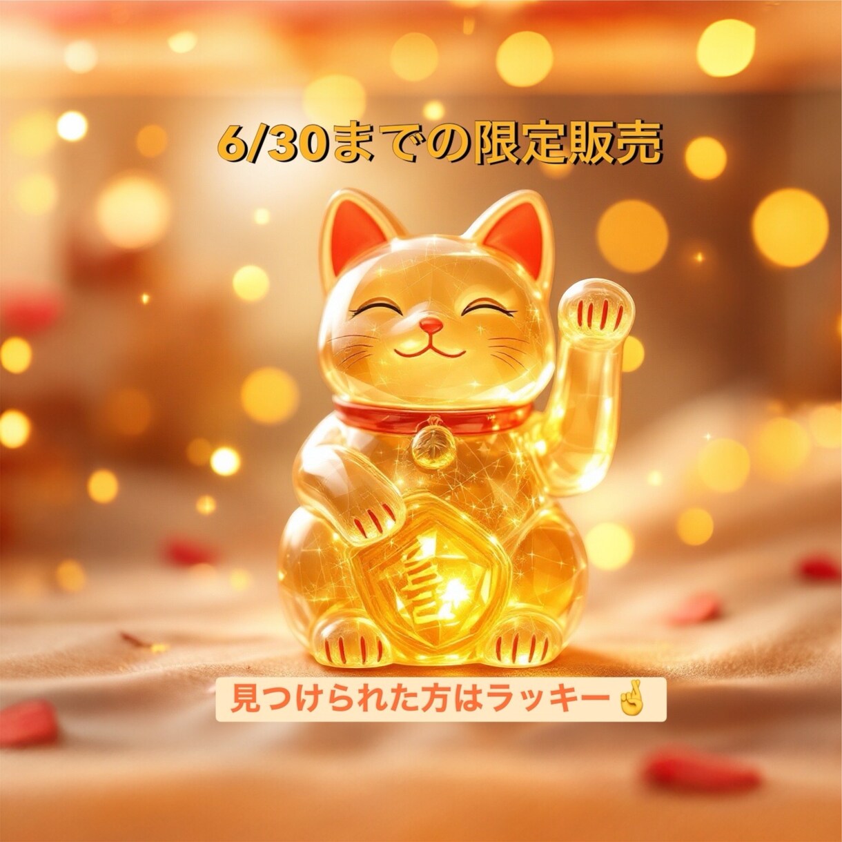 6/30まで限定！金運を最大限に底上げさせます ～実現に向けて、大きなバックアップをします〜 イメージ1