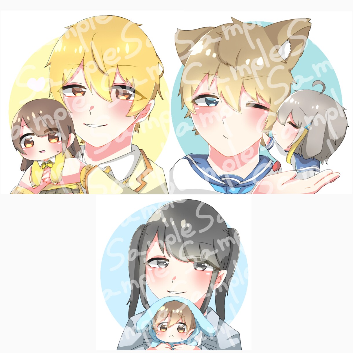 貴方だけの夢絵を描かせて頂きます 【  夢絵 依頼 / アイコン  】 イメージ2