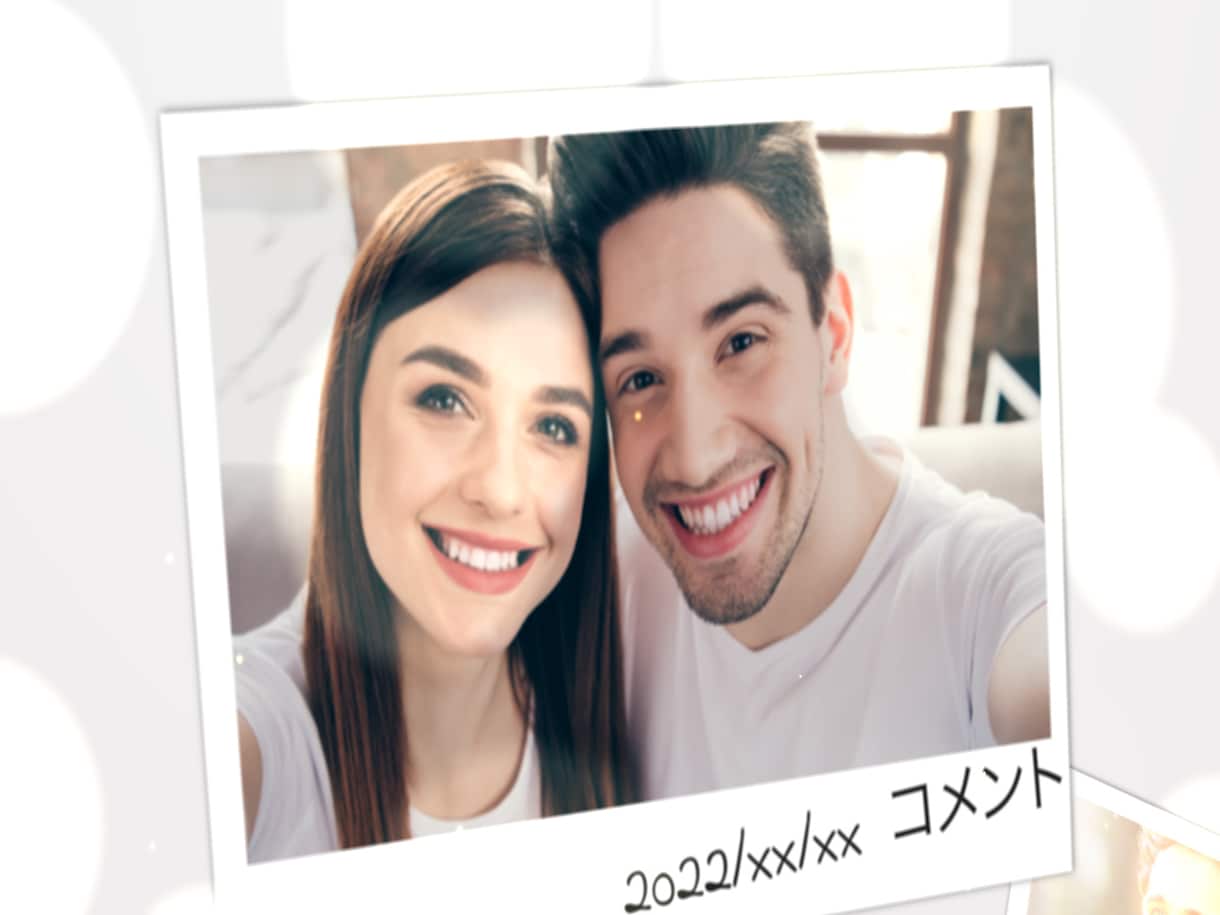 結婚式の門出を飾るオープニングムービー作成します 結婚式のスタートに相応しいオープニングムービー作成します♡ イメージ5