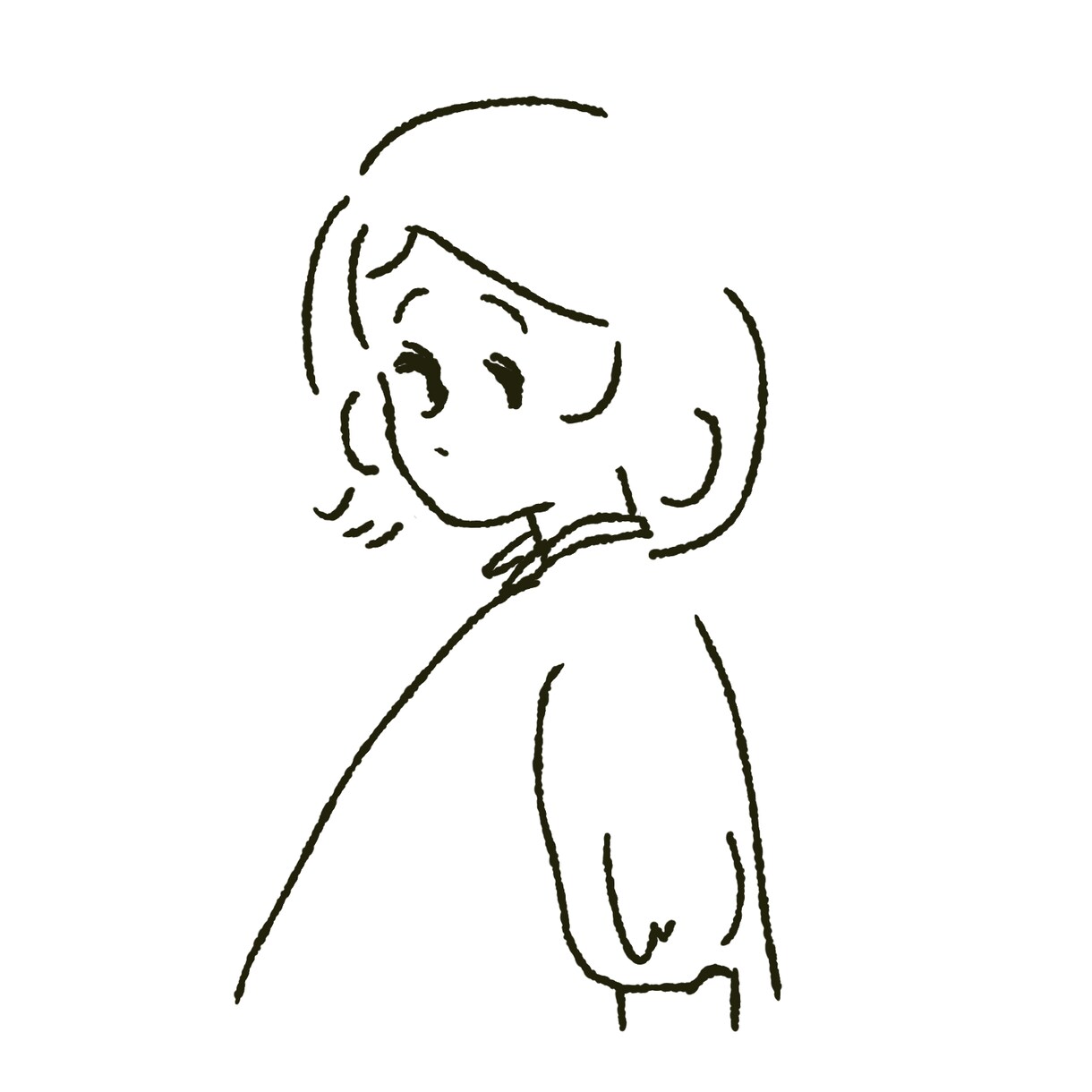 ゆるいイラストのアイコンを作成します 日常使いしやすい女性のイラストのアイコンです。 イメージ6