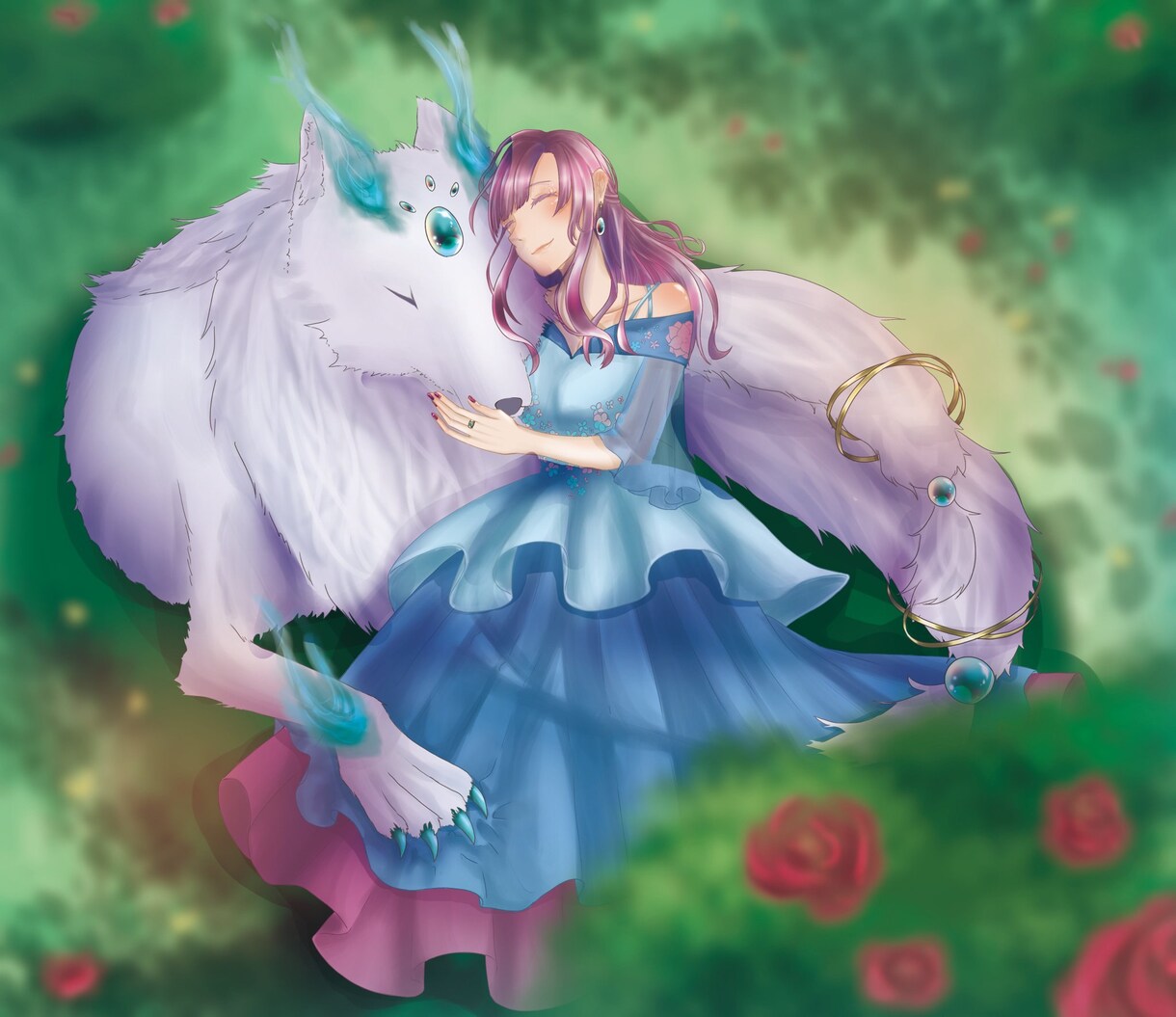 アイコン、イラスト、立ち絵等描きます 女の子や、中性的、クールっぽい子を得意としております イメージ8