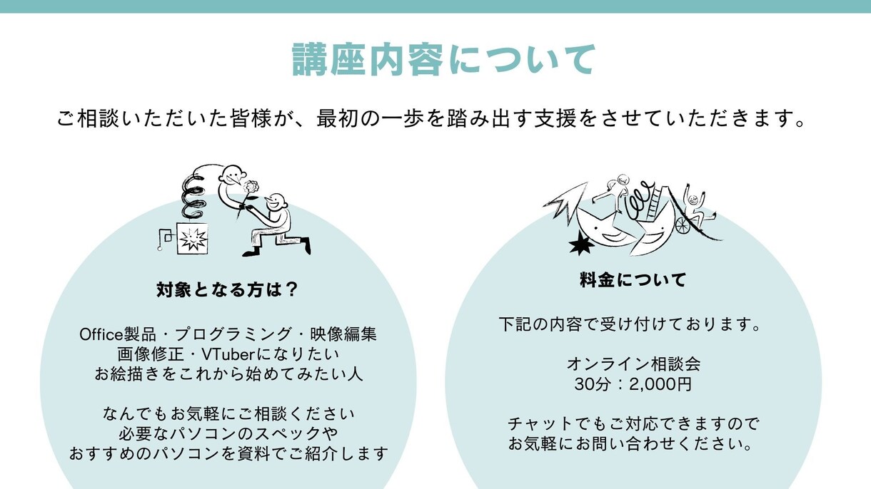 パソコン選びのお手伝いをいたします Vtube・プログラミング・映像編集なんでもご相談ください イメージ4