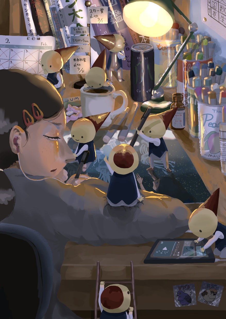 同人商業利用OK！オーダー絵お描きします 背景あり、カラー1枚絵をお描きします。 イメージ3