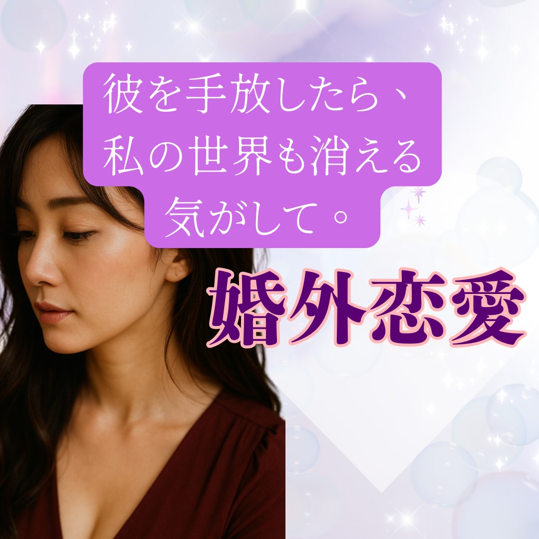 不倫・婚外恋愛のお悩み　経験のある私が寄り添います 不倫/W不倫/セフレ/夫婦/離婚/婚外恋愛/レス イメージ6