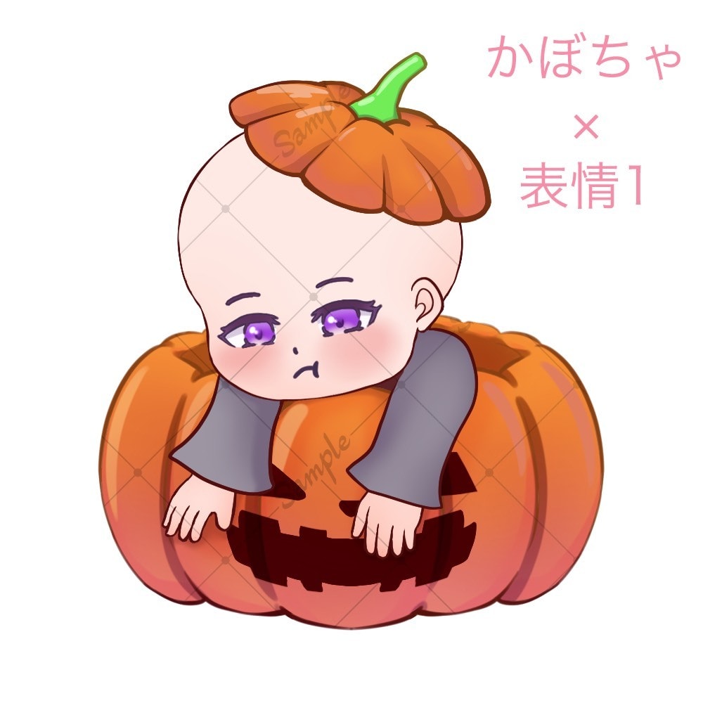 ハロウィン×量産イラストお描きします オリジナルキャラクターを最短3日で制作！ イメージ3