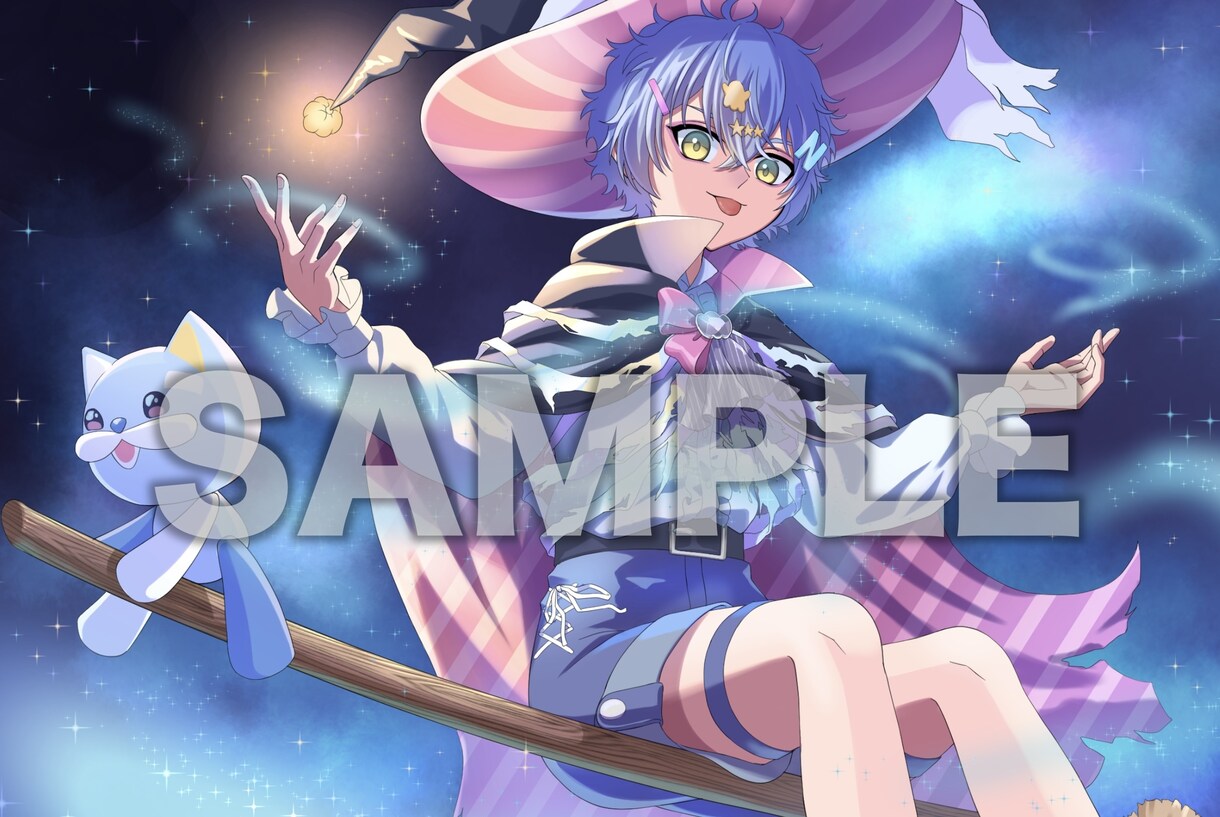 活動者向けの一枚絵制作いたします 活動用に幅広くご利用いただけます。 イメージ2