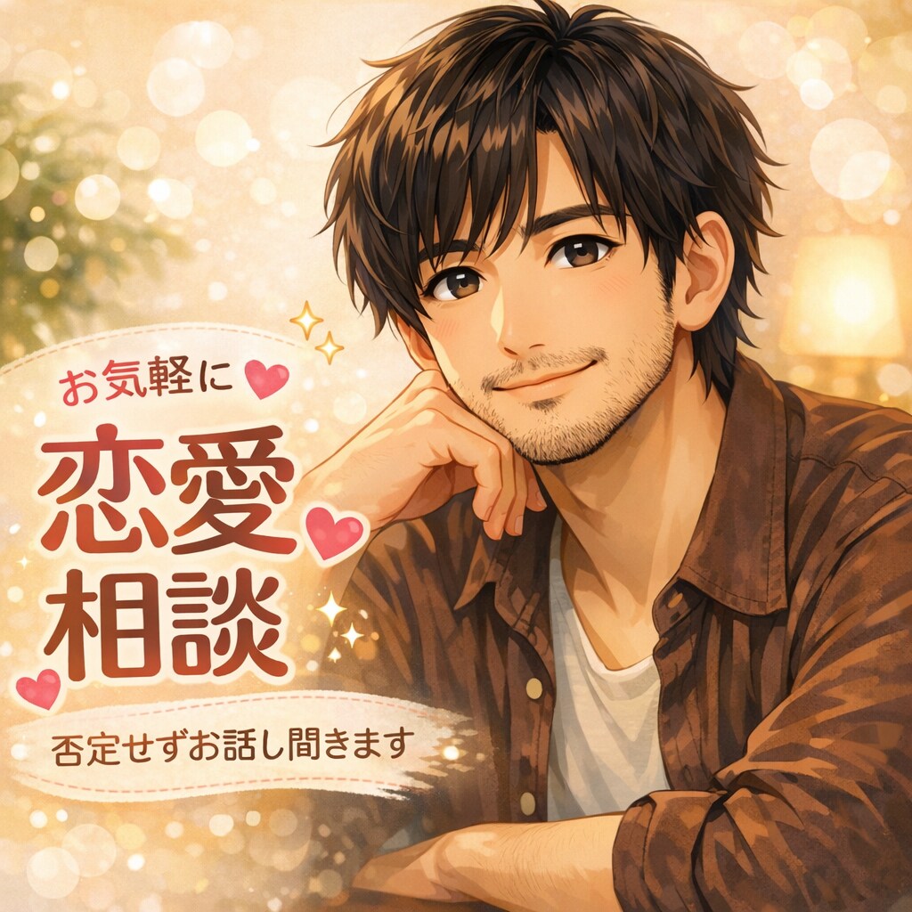 恋愛相談のります。素直に受け止め素直にお伝えします 恋愛相談のります。本音をしっかりとお伝えします。 イメージ1