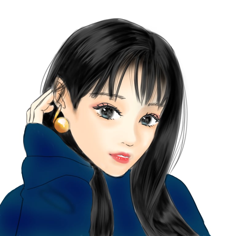 おしゃれでかわいい似顔絵アイコンお描きします SNSに最適なアイコンです。その他似顔絵、挿絵もお受けします イメージ4