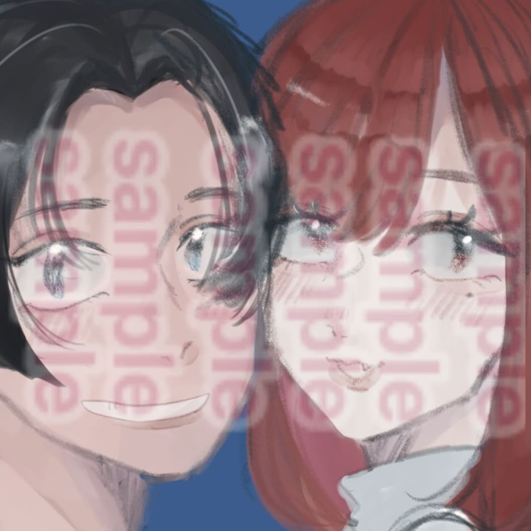 似顔絵 夢絵 コテキャ描きます 少しリアルで可愛い雰囲気のタッチです！ イメージ6