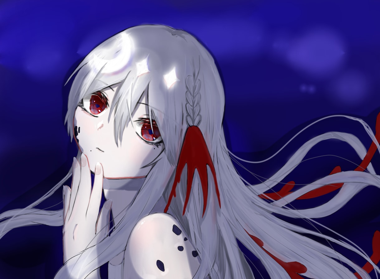 ダークなイラストから可愛いイラストまで描きます アイコン、サムネイル、等身、ミニキャラなど描きます！ イメージ1