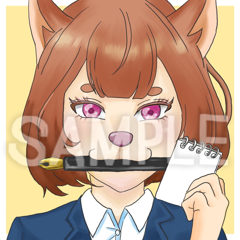 SNS用の可愛い自分だけのアイコン作ります あなたの要望で個性溢れるキャラクターを描きます イメージ1
