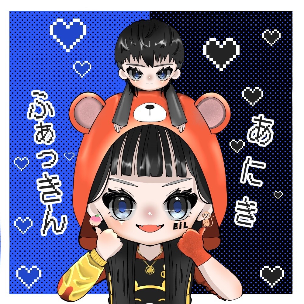 ミニキャラ(デフォルメ)、等身アイコン描きます アイコン、サムネ、イラストプレゼント等にどうでしょうか イメージ3