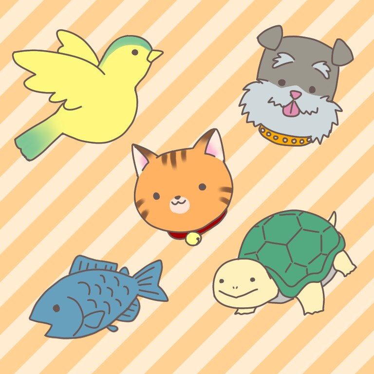 ゆるかわ絵描きます 食べ物、動物、なんでもゆるかわなイラスト書きます イメージ4