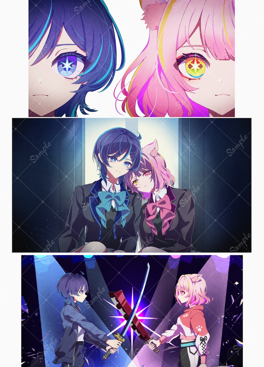 商用利用無料★かわいいアニメ系絵でイラスト承ります サムネイル・グッズ等の一枚絵やキービジュアルなどに イメージ5