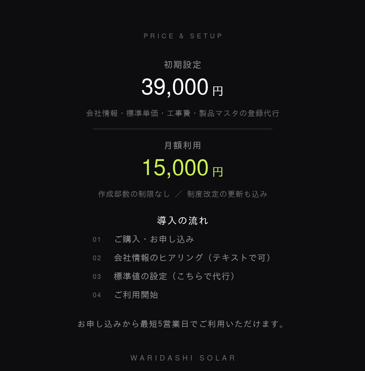 太陽光・蓄電池の試算と提案書作成を自動化します 顧客情報を入れるだけ。月間・年間・30年試算から見積まで イメージ8