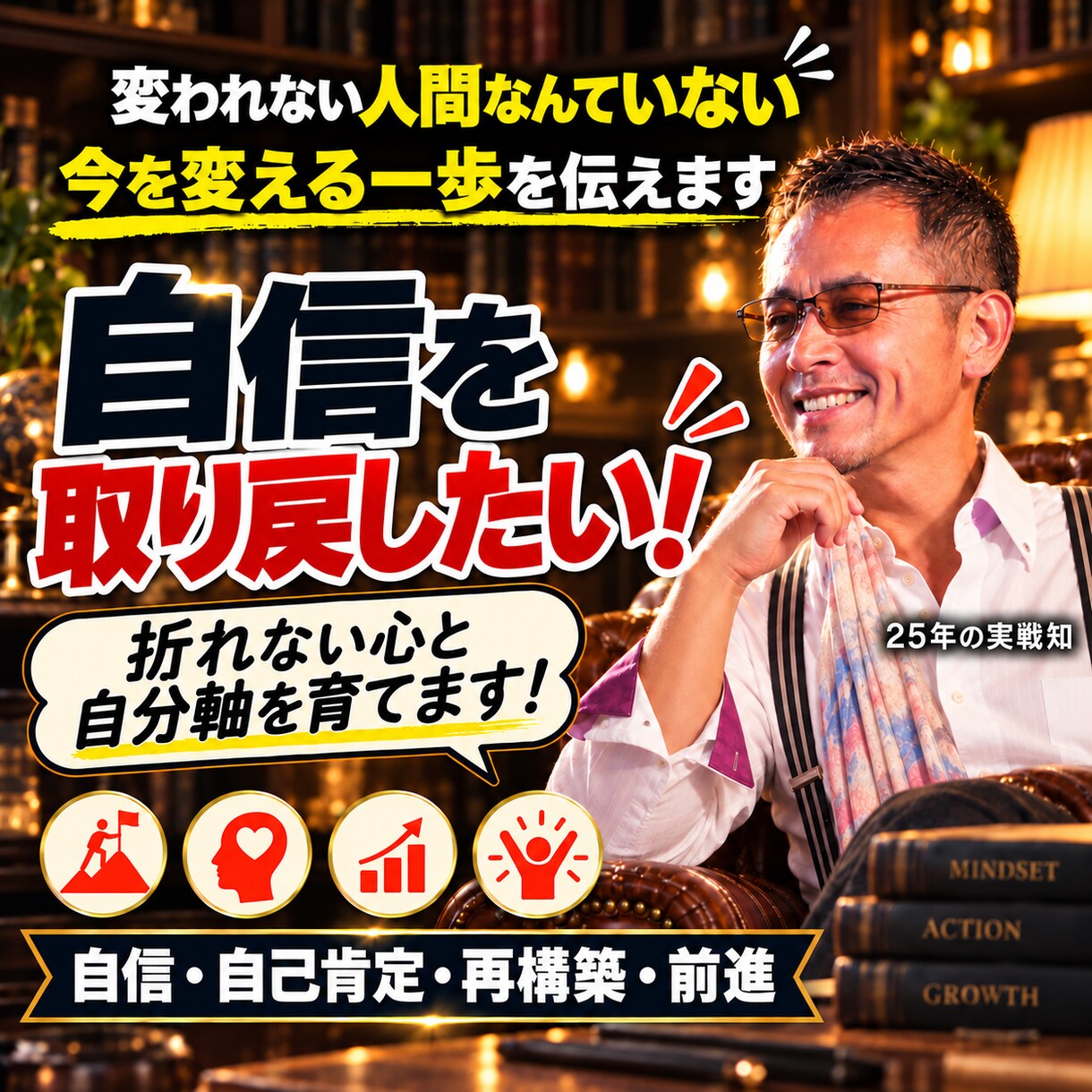 人生を巻き返す！悩み！今を変える一歩お伝えします 経験⇒実績⇒精神論⇒脳科学で描く⇒受止め方⇒捉え方⇒行動変革 イメージ9