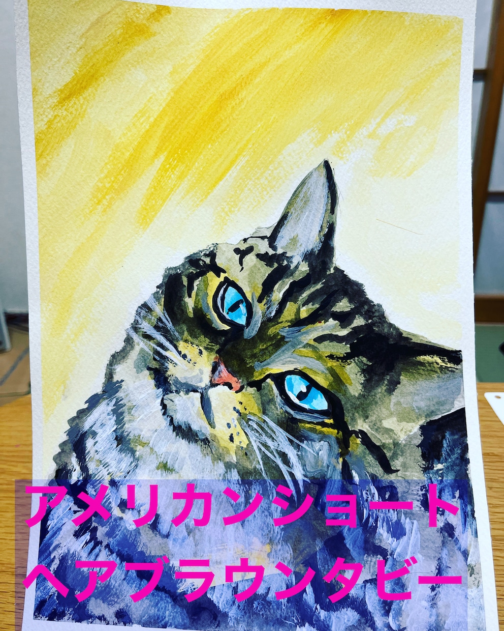 ご要望のイラスト作成致します 水彩画用紙にてアクリル水彩画で描かせていただきます。 イメージ8