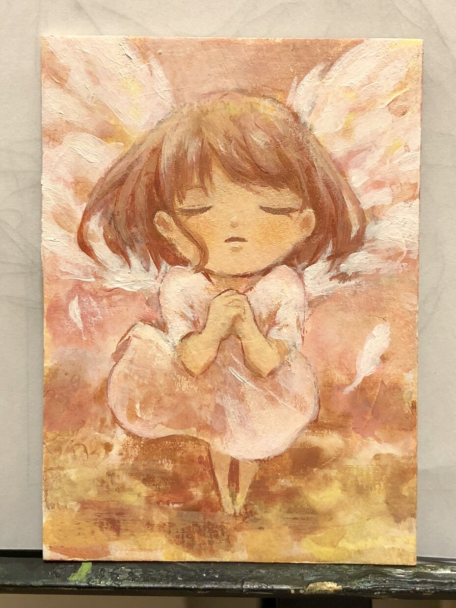 ATCサイズのアナログイラストを制作します プレゼント、インテリア等にいかがでしょうか？ イメージ4