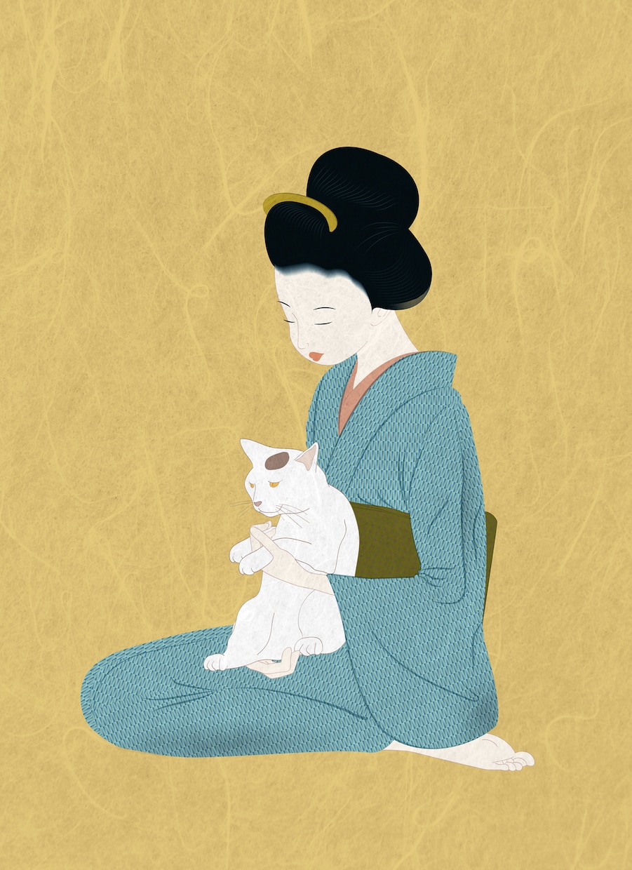 浮世絵風のイラストをPOPな感じでご提供します 歴史好きで歴史に詳しいイラストレーター・デザイナー イメージ2