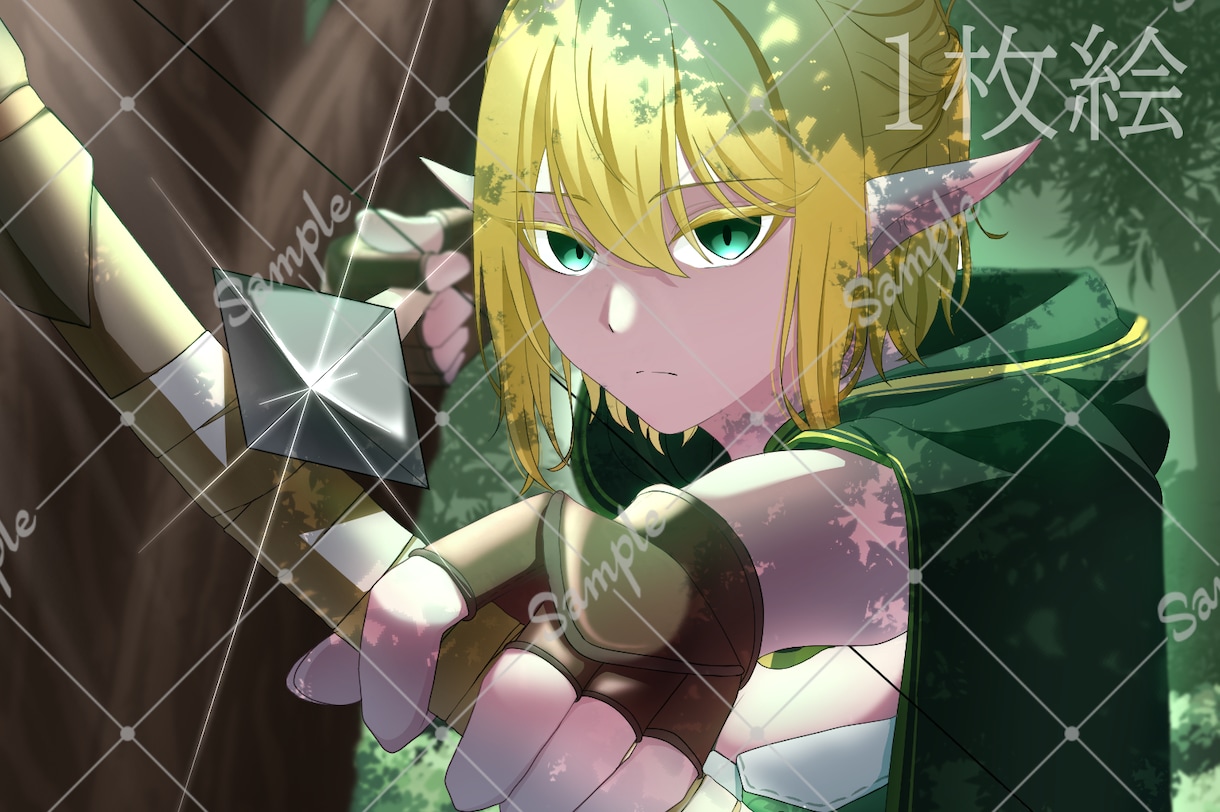 立ち絵、一枚絵、サムネイル、イラスト描きます ご希望により、表情差分、ポーズ差分、衣装差分が追加可能です！ イメージ9