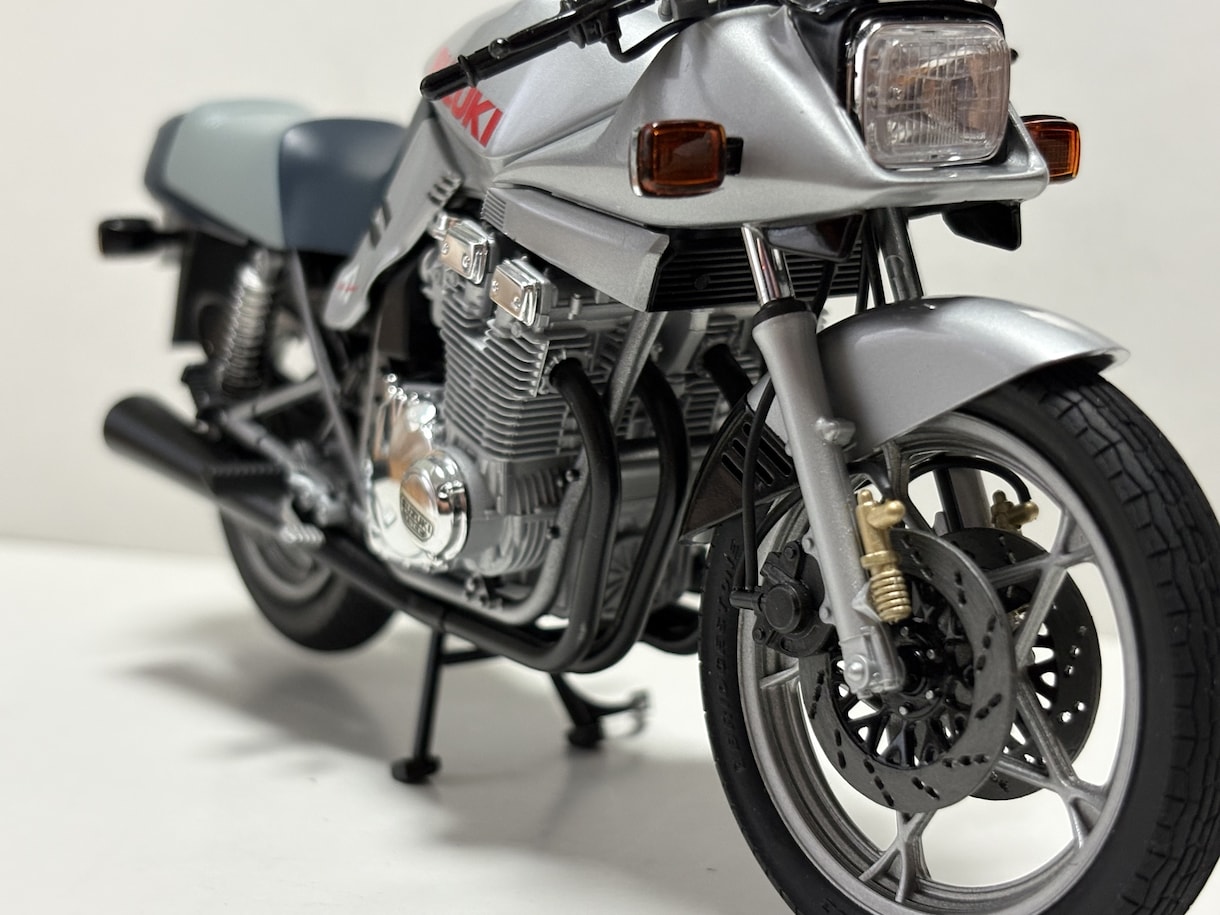 プラモデル【1/12バイクモデル】の作成代行します 気に入ったプラモデルがあっても作った事が無いので諦めていた方 イメージ7