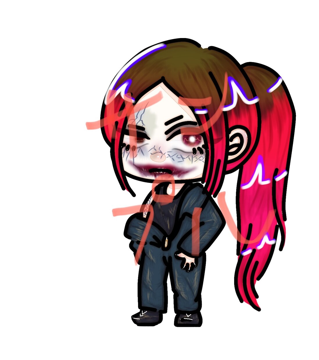 ミニキャラ描きます 可愛めのミニキャラを特徴的にかきます！ イメージ4