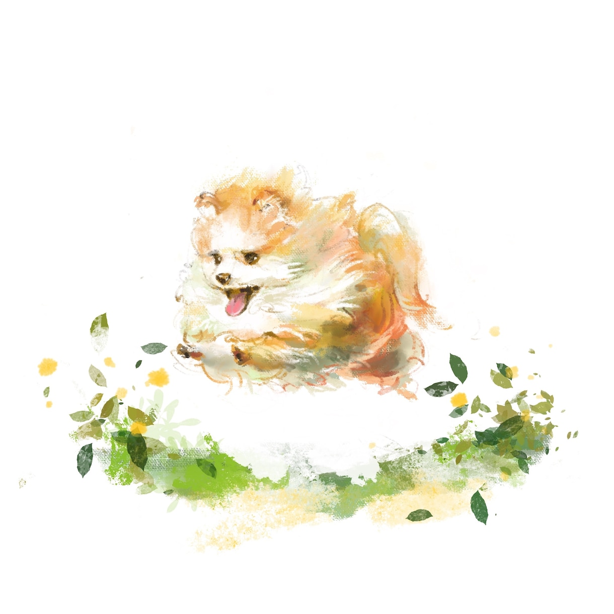 アイコン絵本など貴方のオリジナルイラストをます 水彩風の可愛いイラストやノスタルジックな温かいイラスト イメージ10