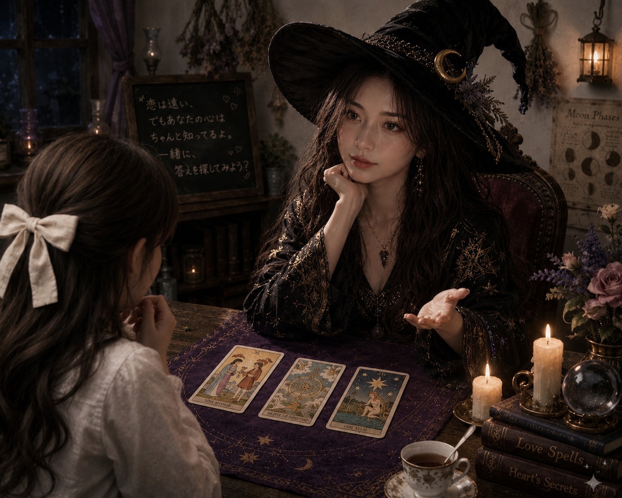 付き合い始めたばかりのお二人の未来を占います 二人はこの先どうなるのか、こっそりカードに聞いてみましょう イメージ1