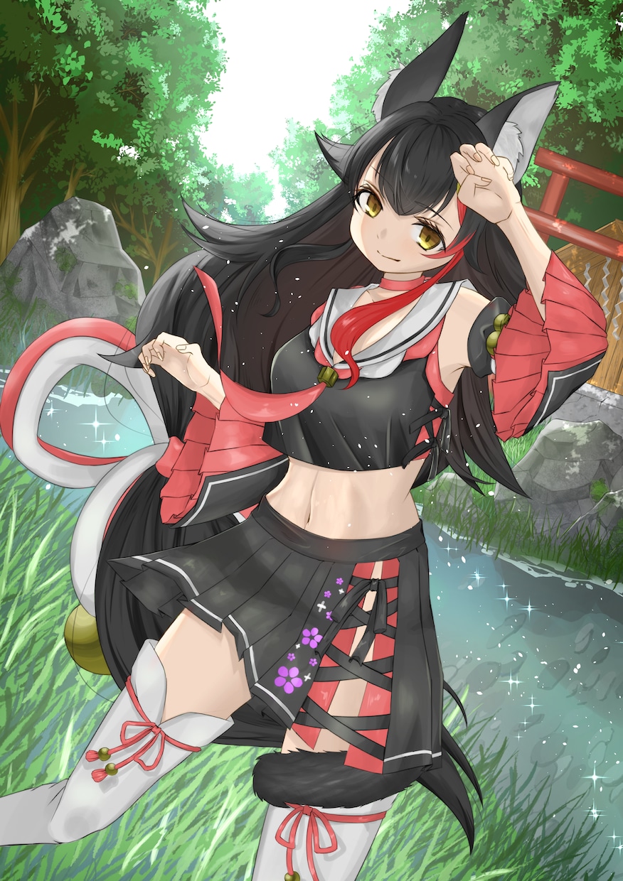 IRIAM関連、YouTube使用イラスト描きます 明るい、印象に残るような映えるイラストになるよう意識してます イメージ2